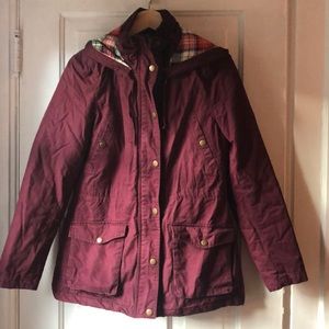 Canvas Maroon jacket